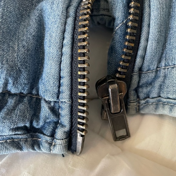 Free People Blue Quilted Puffer Jacket - Picture 3 of 12